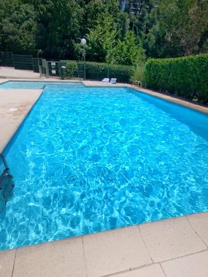 Appartement Luxe - 3 Pieces Avec Vue Mer, Piscine Et Tennis Nice Eksteriør billede